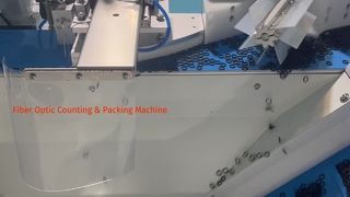 Macchina confezionatrice per conteggio in fibra ottica